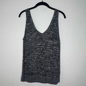 Forever 21 Basic Knit Gray Sleeveless Tank Top